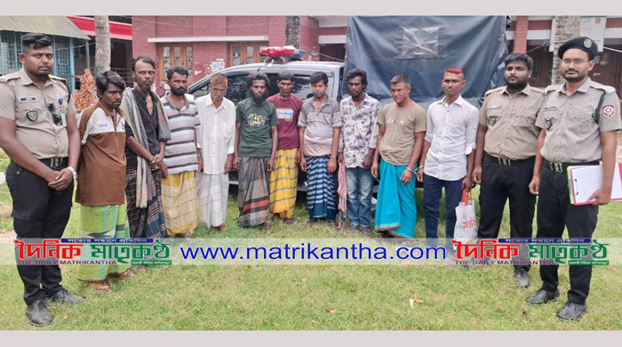 দৌলতদিয়ার পোড়াভিটায় মাদক বিরোধী অভিযানে ১০জনের মোবাইল কোর্টে জেল